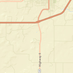 Eastland County Street Map