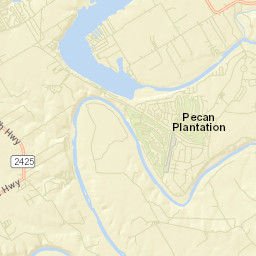 Pecan Plantation Street Map
