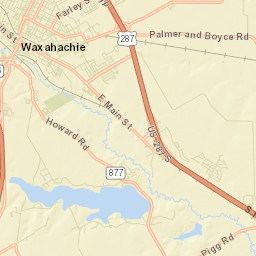 Ellis County Street Map