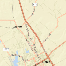 Ennis Street Map