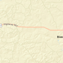 Bienville Parish Street Map