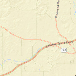 Hinds County Street Map