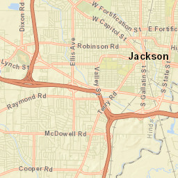 Jackson Street Map