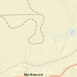 Hill Top Alabama Street Map