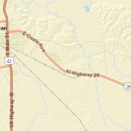 Half Chance Alabama Street Map