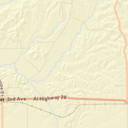 McKinley Alabama Street Map