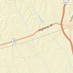 Seale Alabama Street Map