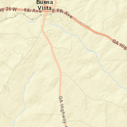 Buena Vista Street Map