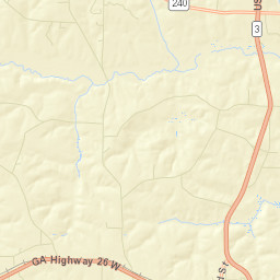 Schley County Street Map