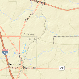 Unadilla Street Map