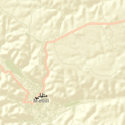 Metlili Chaamba Street Map