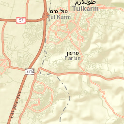 Qalansuwa Street Map