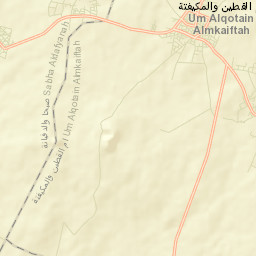 Umm al Qiţţayn Street Map