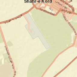 ShahrKian Street Map