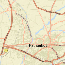 Pathankot Street Map