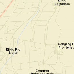 Ejido Lagunitas Street Map