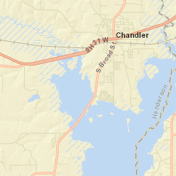 602 Brookside Drive Chandler TX 75758 Street Map