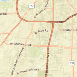 3333 Troup Highway, Tyler, TX 75701 Street Map