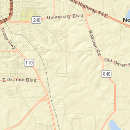 12151 County Road 283 East Whitehouse Street Map