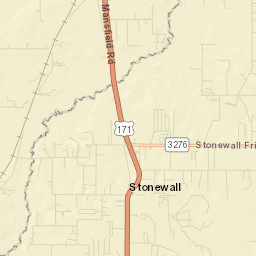 299-331 Brian David Road, Stonewall, LA Street Map