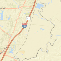 Byram Street Map