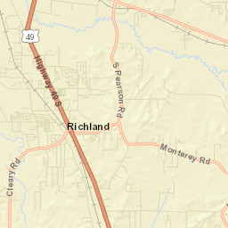 Richland Street Map
