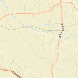 Cromwell Alabama Street Map