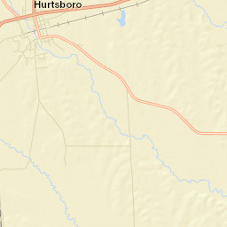 Hurtsboro Alabama Street Map