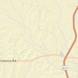 Hooks Alabama Street Map