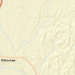 Pittsview Alabama Street Map