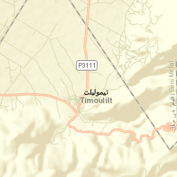 Timoulilt Street Map