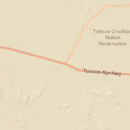 Hotason Vo Arizona Street Map