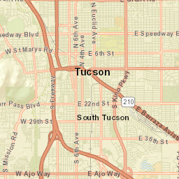 El Rio Arizona Street Map
