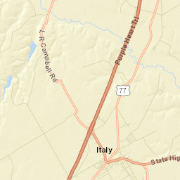 Italy Street Map