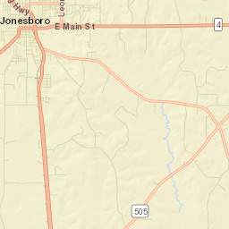Jonesboro Street Map