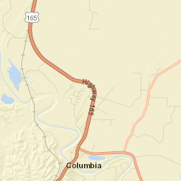 Columbia Street Map