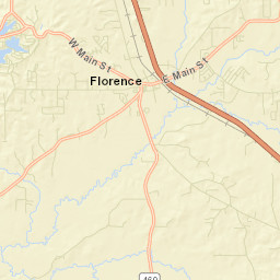 Florence Street Map