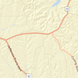 Three Notch Alabama Street Map