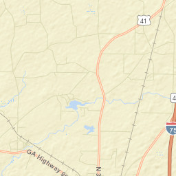 Dooly County Street Map
