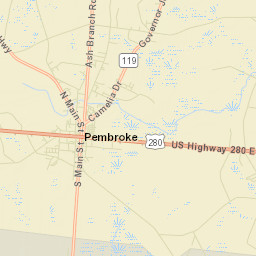 Pembroke Street Map