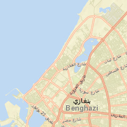 Benghazi Street Map