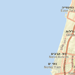 Herzliya Pituah Street Map