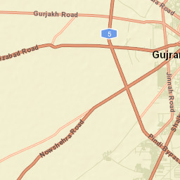 Ladhewala Waraich Street Map