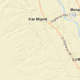 San Miguel Street Map
