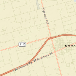 Stanton Street Map