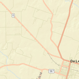 De Leon Street Map