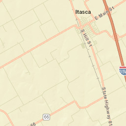 Itasca, TX 76055, USA Street Map