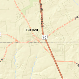 Bullard Street Map