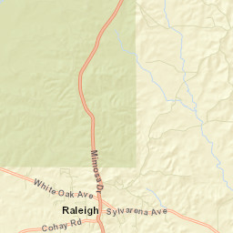 Raleigh Street Map