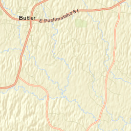 Morgan Chapel Alabama Street Map